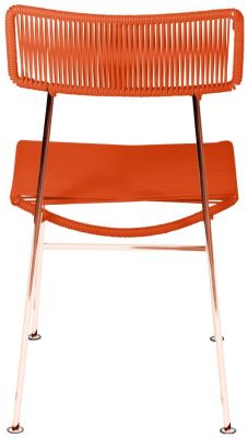 Hapi Chaise (Tissage Orange sur Base Cuivre)