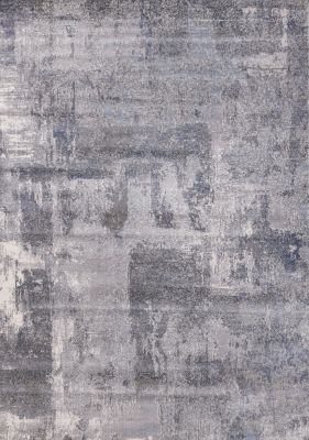 Emory Distressed Rug (Grey & White - 7'10x 10'6)