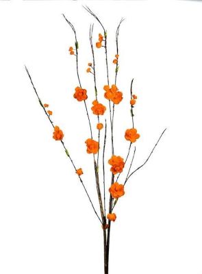 Apple Flower Artificial Flower (39 x 12 x 12 - Orange)