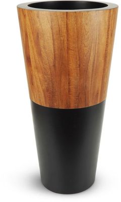 Lux Wood (28 Inch - Black And Wood)