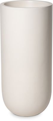 Roundbottom Planter (Matte Beige - Mid - 36 In)