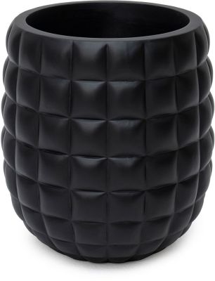 Cloud Planter (Matte Black - Small - 24 In)