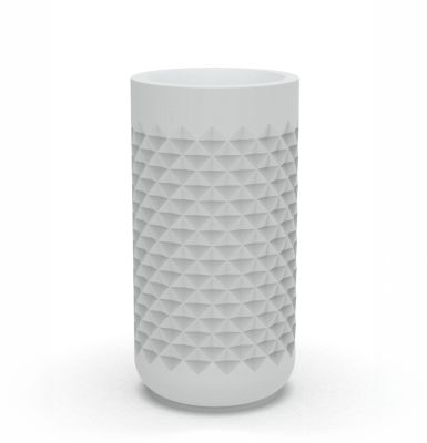 Clima High Pyramid Planter (White - 36 In)