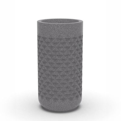 Clima High Pyramid Planter (Granite - 36 In)