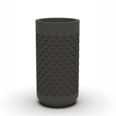 Clima High Pyramid Planter (Anthracite - 36 In)