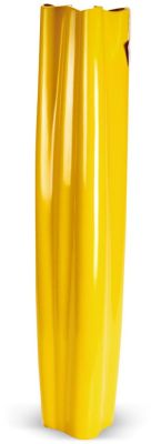Silk Vase Ceramic Vase (32 x 7 x 7 - Yellow)
