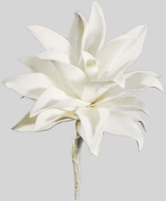 Agave Flower Artificial Flower (36 x 9 x 9 - White)