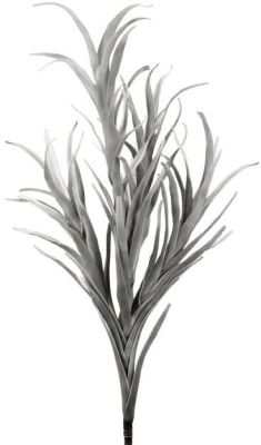 Feathers  Artificial Flower (47 x 12 x 9 - Grey)