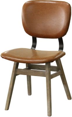 Scots Dining Chair (Set of 2 - Classic Brown)
