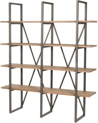 Nairobi Large Cain Rack (Salvaged Grey)