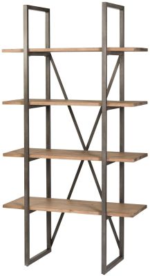 Nairobi Small Cain Rack (Salvaged Grey)