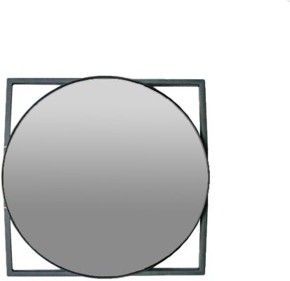 Elements Large Framed Accent Mirror (Black)