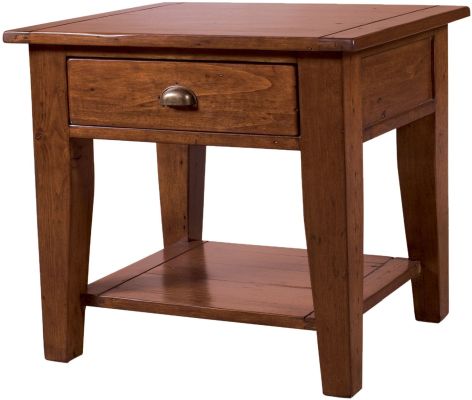 Dublin Side Table (Regular - Savanna Brown)