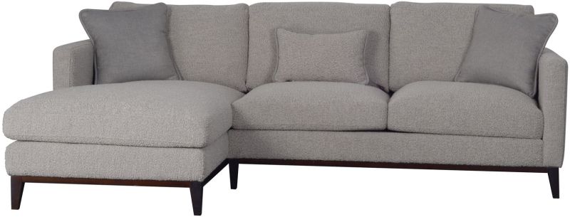 Leno Sofa Sectionnel (Gauche - Gris)