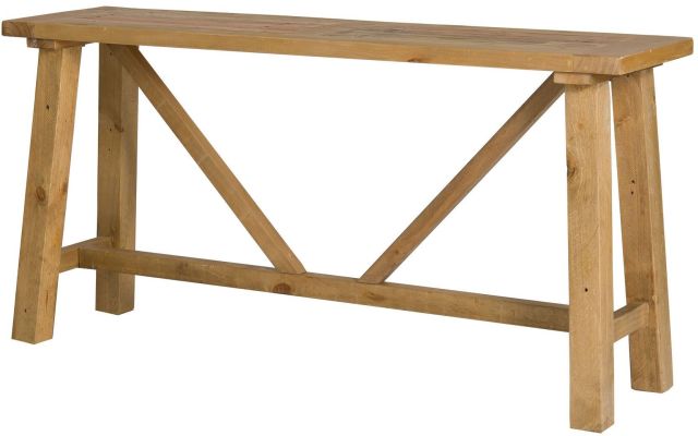 Francisco Console Table (Rustic Tawny)