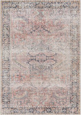 Kemer Rug (Dusty Coral - 5'3 x 7')