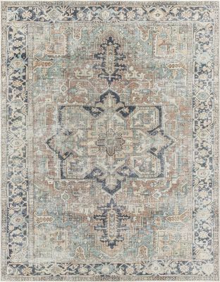 Kemer Rug (Seafoam - 6'7 x 9')