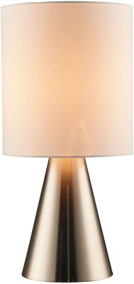 Luminosity Table Lamp (Tapered - Brushed Steel)