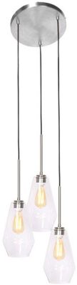 Flare Pendant Lamp (6 Inch - Brushed steel)