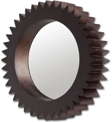 Alacion Mirror (Small - Brown)
