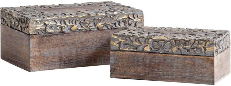 Theca Box (Set of 2 - Brown)