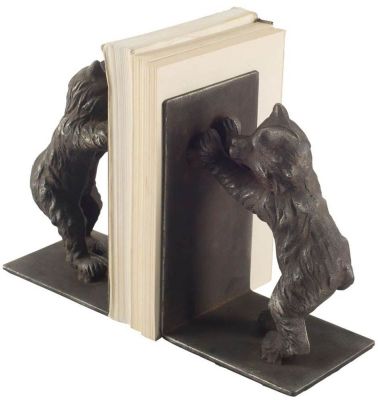 Perry Book Ends (Set of 2 - Black)