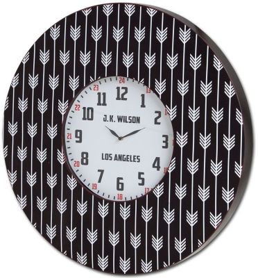 Calabash Horloge Murale (Noir et Blanc)