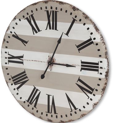 Belton Horloge Murale (Ferme à Grande Taille Ronde)