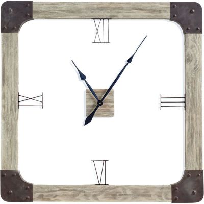 Delta Wall Clock (Brown)