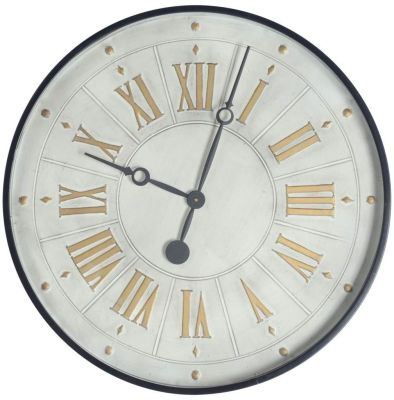 Broad Wall Clock (Silver)