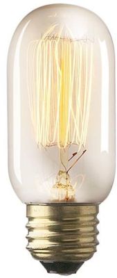 Filament Light Bulbs (E26 40W 4 Inch Bulb)