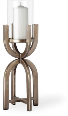 Intrigue Candleholder (Large - Silver)