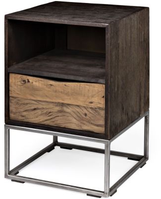 Hans End and Side Tables (Dark Brown)