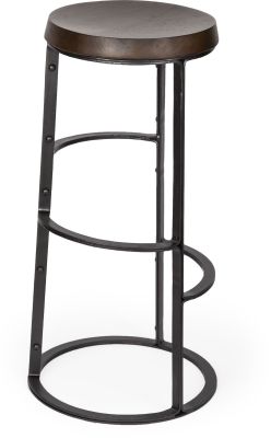Neo Bar Stool (Brown and Black)