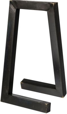 Atmark Decorative Object (Small - Matte Black and Brass)