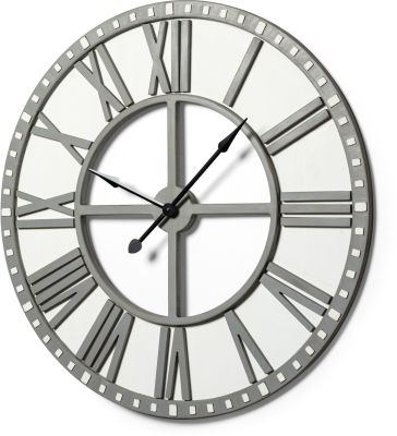 Torra Wall Clock (Grey and White)