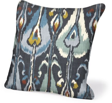 Chrysanthemum 22 22 Decorative Pillow (cover only - Grey)