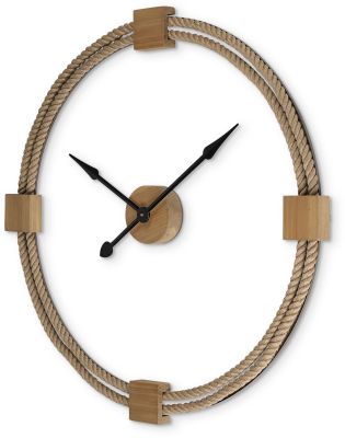 Worthing Horloge Murale (Côtière Surdimensionnée Arrondie)