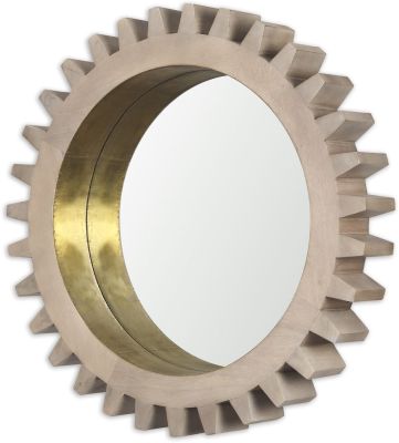 Revolve Miroir Mural Denté (Moyen)