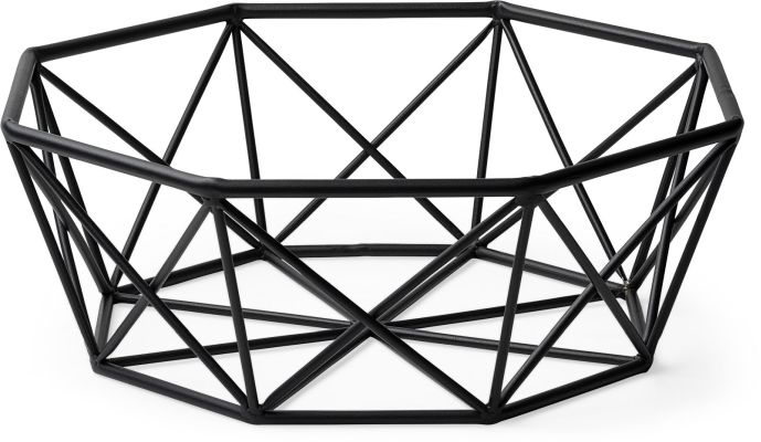 Davy Bol (Large - Hexagonal en Métal Noir)