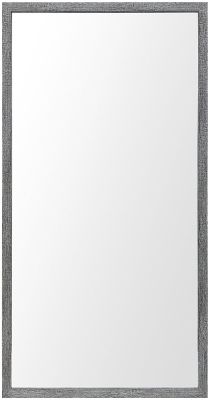 Bathroom Vanity Mirror (20x40 - Grey Faux Wood Frame)