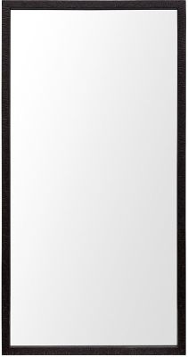 Bathroom Vanity Mirror (20x40 - Espresso Faux Wood Frame)