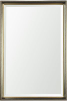 Bathroom Vanity Mirror (24x36 - Antique Gold Beveled Frame)