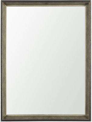 Bathroom Vanity Mirror (18x24 - Pewter & Antique Champagne Frame)