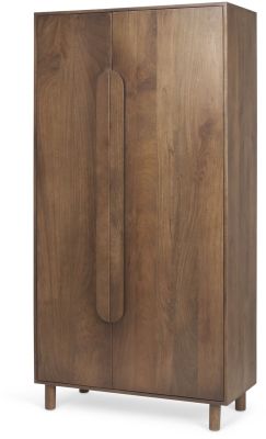 Astrid Cabinet (Brown Wood)