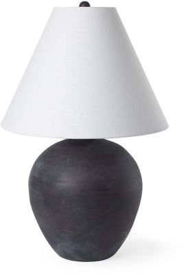 Marvin Table Lamp (Black Ceramic)