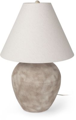Marvin Table Lamp (Taupe Ceramic)