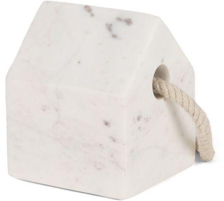 Raena Door Stopper (White Marble)