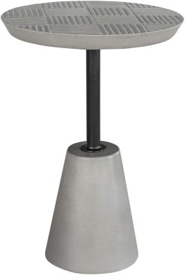 Foundation Outdoor Accent Table (Grey)