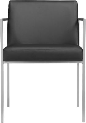 Capo Arm Chair (Set of 2 - Black)